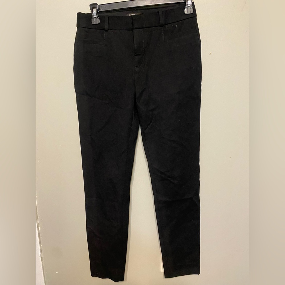 Banana Republic Classic Black Sloan Trousers
